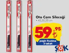 OTO CAM SİLECEĞİ fiyat ve kampanya bilgisi